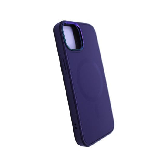 Funda Magnética para Apple iPhone 14 Pro Púrpura Funda Magnética para Apple iPhone 14 Pro Púrpura
